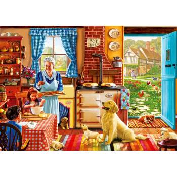 Image 1 of Bluebird Puzzle - Puzzle Crisp: Cottage Interior - 1 000 piese
