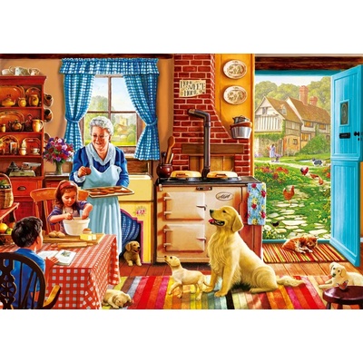 Bluebird Puzzle - Puzzle Crisp: Cottage Interior - 1 000 piese