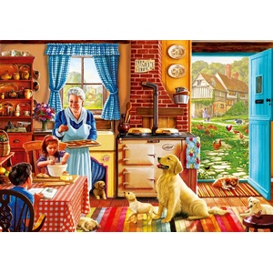 Bluebird Puzzle - Puzzle Crisp: Cottage Interior - 1 000 piese