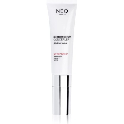 NEO MAKE UP Intense Serum Concealer očný korektor pre rozjasnenie a hydratáciu 03 Natural 10 ml