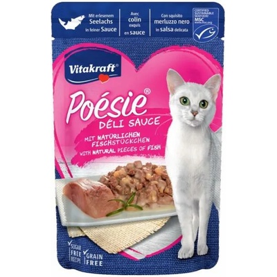 Vitakraft Poésie Déli Sauce coalfish 85 g