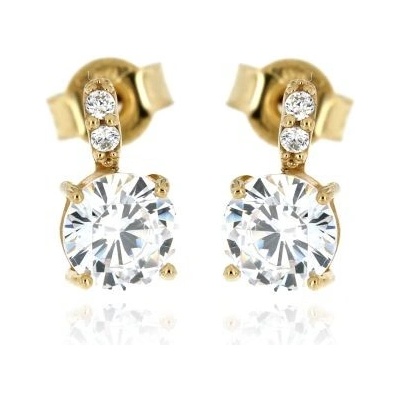 Zlatnictví U Kostela zlaté náušnice se zirkony 2031