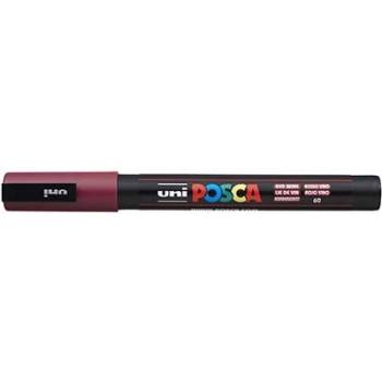 uni Декоративен маркер, 0, 9-1, 3 мм, UNI "Posca PC-3M", червено вино 284810000 (284810000)