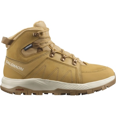 Salomon Дамски зимни ботуши Salomon Women's Outchill Thinsulate Climasalomon WP Winter boots - Taffy / Almond Milk / Rawhide - размер 36 (EU) (121-0996-0211)