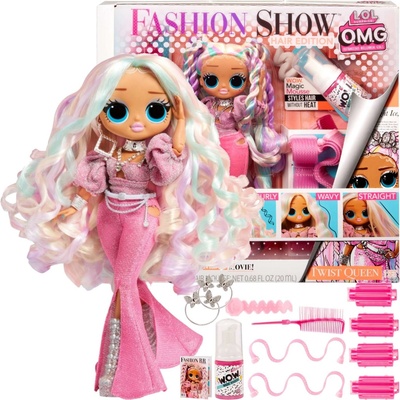 MGA L.O.L. Surprise! O.M.G. Fashion Show Hair Veľká ségra Twist Queen