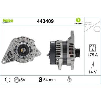 generátor VALEO 443409