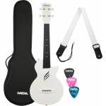 Cascha Carbon Fibre Set White Концертно укулеле (<![CDATA[HH-2286]]>)