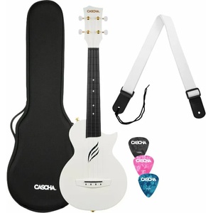 Cascha Carbon Fibre Set White Концертно укулеле (<![CDATA[HH-2286]]>)