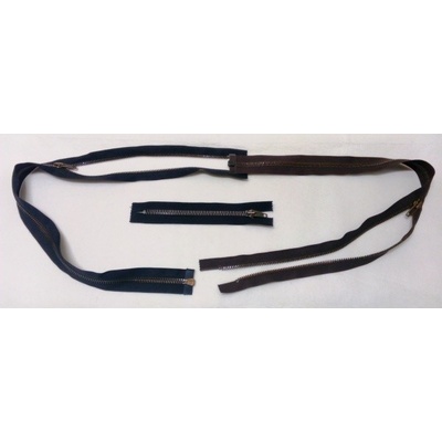 Zip staromosazný 60 cm No. 8