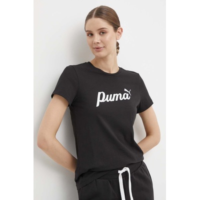 PUMA Памучна тениска Puma в черно 679315 (679315)