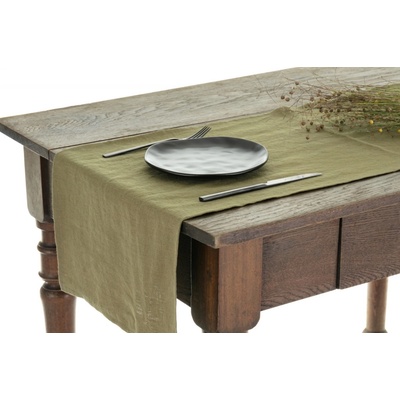 TomLinen stolní běžec Martini Olive 40x140