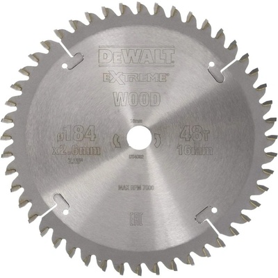 DEWALT Циркулярен диск за алуминий dewalt dt4092, ф184 мм, 48 зъба (dt4092)
