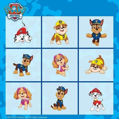 Asmodee Paw Patrol Bingo s razítky