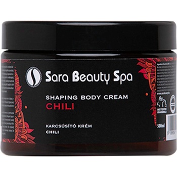 Sara Beauty Spa paprikový masážny krém na formovanie tela 500 ml