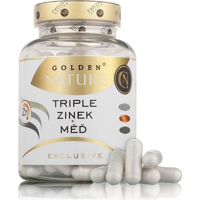Golden Natur Exclusive Triple zinek + měď 100 kapslí