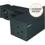 Legrand РАЗКЛОНИТЕЛ ЗА tv ЗОНА 4х2Р+Е и 4х2Р legrand - ЧЕРЕН (3414971944527)