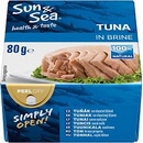 Sun & Sea Tuniak vo vlastnej šťave 80 g