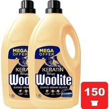 Woolite Dark With Keratin gel 2 × 4,5l 150 PD