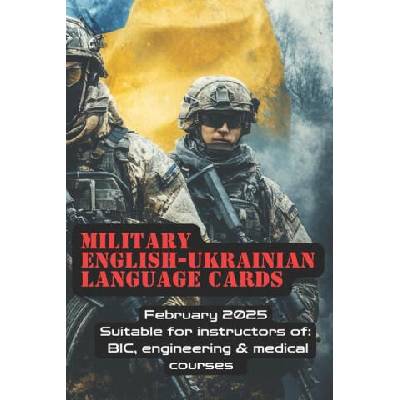 Military English - Ukrainian Language Cards