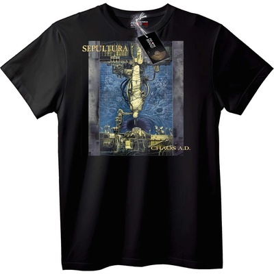 NOONEBRAND Тениска Sepultura Chaos A. D. - 5XL, White