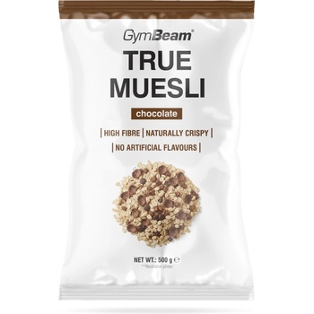GymBeam True Muesli 500 g шоколад