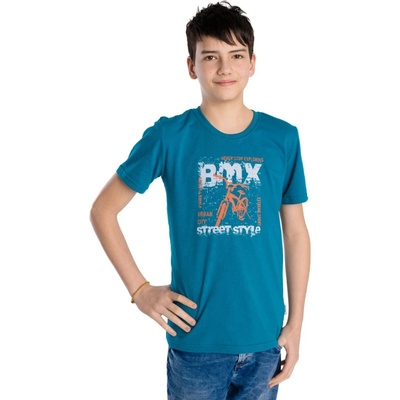 Betty mode tričko BMX s nápisem tyrkysová