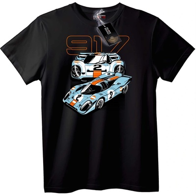 NOONEBRAND Тениска Porsche 917 Състезание - M, White