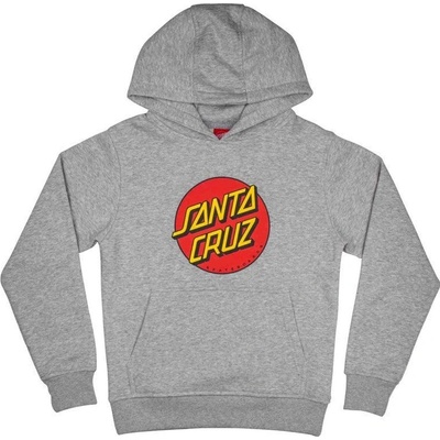 Santa Cruz Classic Dot Hood Kids šedá