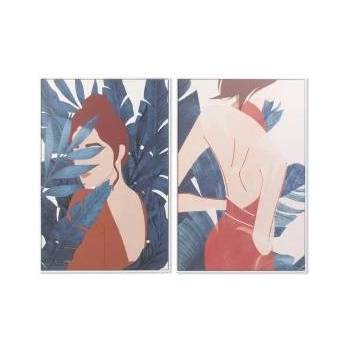 DKD Home Decor Картина DKD Home Decor Woman Пластно (2 pcs) (83 x 4.5 x 123 cm)