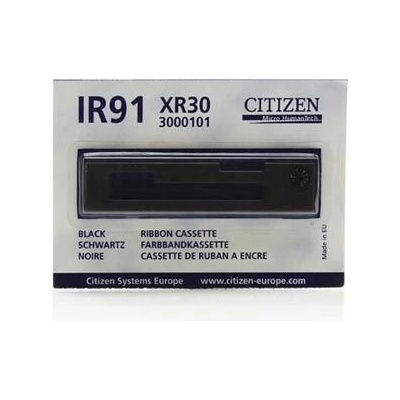 CITIZEN originální páska do pokladny, 3000101, IR 91, černá, CITIZEN IR91B, MD910, MD911, (3000101)
