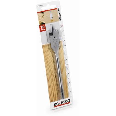 Kreator KRT010808 - Plochý vrták do dreva 20 x 152 mm