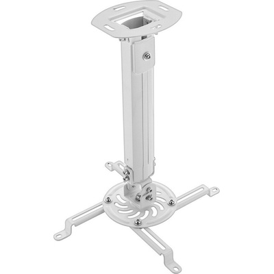 Stropní držák na větší projektor do 13,5kg, 38-58cm, bílý