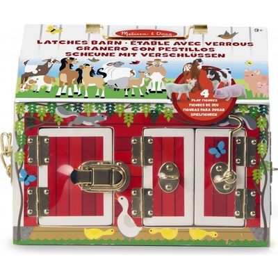 Melissa & Doug stodola na zámky