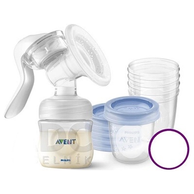 PHILIPS AVENT manuálna 6706720 VIA poháriky 180 ml 5 ks