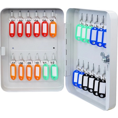 Oceľová skriňa na kľúče. RICHTER TS.24.B, RICHTER bílá