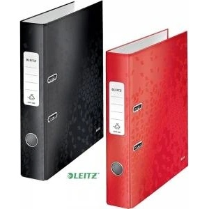 Leitz Binder Leitz Binder with mechanism WOW Leitz 180_, A4/50mm, black 10060095