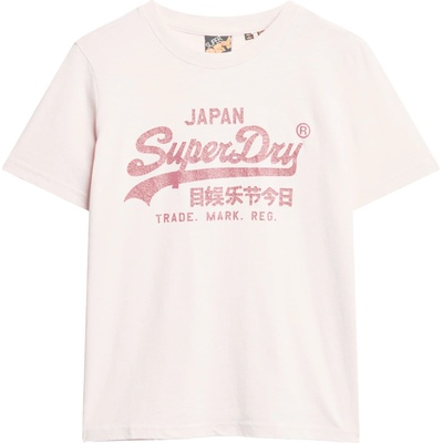 Superdry Тениска розово, размер 38