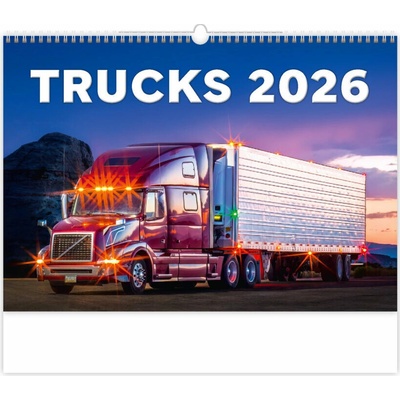 Trucks nástěnný 2026