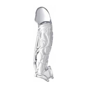 XR Brands Прозрачен ръкав за пенис - 2 / 5 cm