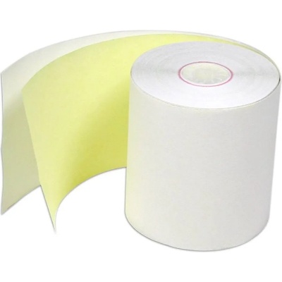 ZINTA Самокопиращи хартиени ролки 2 копия 76мм / 25м , без bpa (76.2ex/25-off)
