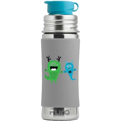 Pura Nerezová fľaša so športovým uzáverom Monster 325 ml