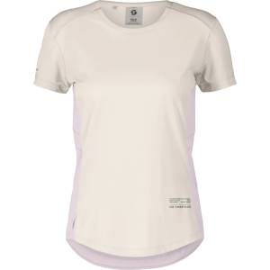 Scott Дамска тениска Scott Women's Tee Endurance Tech S/S Running shirt - Cotton White / Bliss Pink (916-6370-0114)