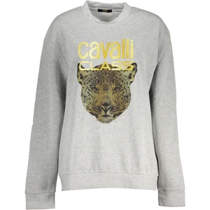 Cavalli class Дамски суичър без цип cavalli class, Цвят Сиво (qxt67zcf062_gr05014)