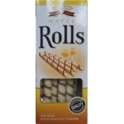 Cookiesland wafer rolls advocat 160 g