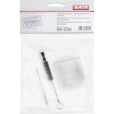 SATA Čisticí sada [2 kartáčky + 12 jehel na čištění trysek] - 64030