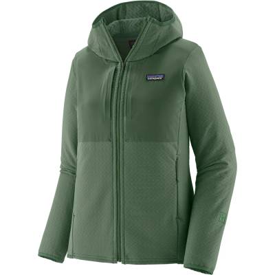 Patagonia Дамско софтшел яке Patagonia Women's R2 Crossstrata Hoody Softshell jacket - Canopy Green (103-2210-0613)