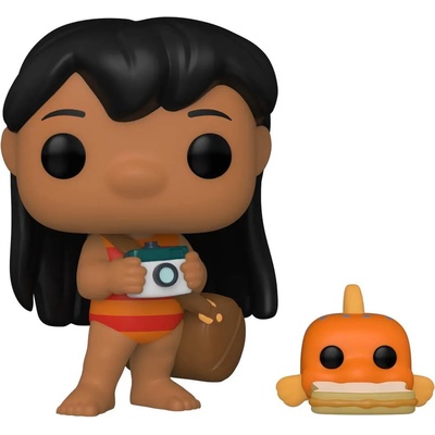 Funko Фигура Funko POP! Disney: Lilo & Stitch - Lilo with Pudge #1047