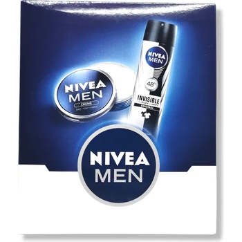 Nivea подаръчен комплект за мъже, Крем за лице 75мл, Дезодорант 150мл