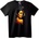 NOONEBRAND Тениска Дяволска Жена - 2XL, Black
