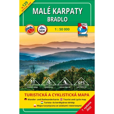 Malé Karpaty - Bradlo - mapa č. 129